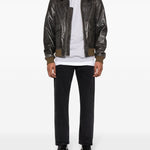 Jeans ampi a vita media in nero Sunflower - uomo 
