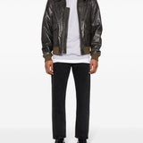 Jeans ampi a vita media in nero Sunflower - uomo 