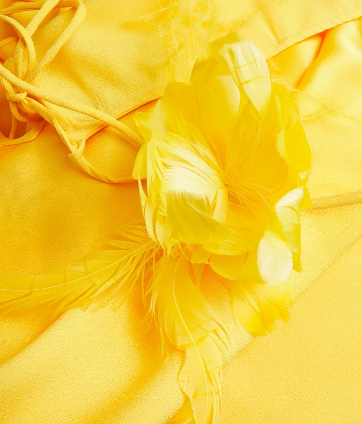 Caftano garden in giallo Taller Marmo - donna 