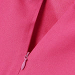 Abito palermo con frange in rosa Taller Marmo -donna 