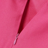 Abito palermo con frange in rosa Taller Marmo -donna 