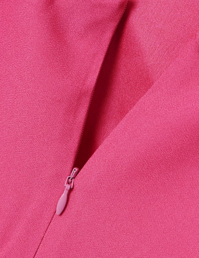 Abito palermo con frange in rosa Taller Marmo -donna 