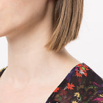 Orecchini a bottone con logo in oro Tory Burch -  donna 