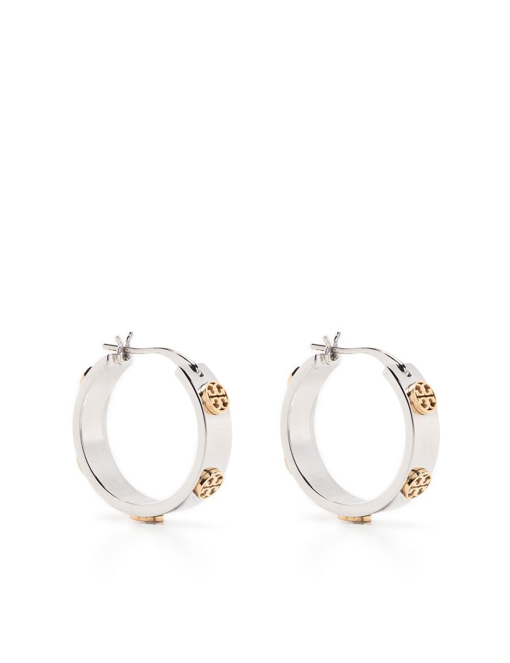 Orecchini a cerchio Miller piccoli in argento TORY BURCH - donna 