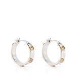 Orecchini a cerchio Miller piccoli in argento TORY BURCH - donna 
