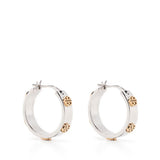 Orecchini a cerchio Miller piccoli in argento TORY BURCH - donna 