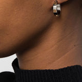 Orecchini a cerchio Miller piccoli in argento TORY BURCH - donna 