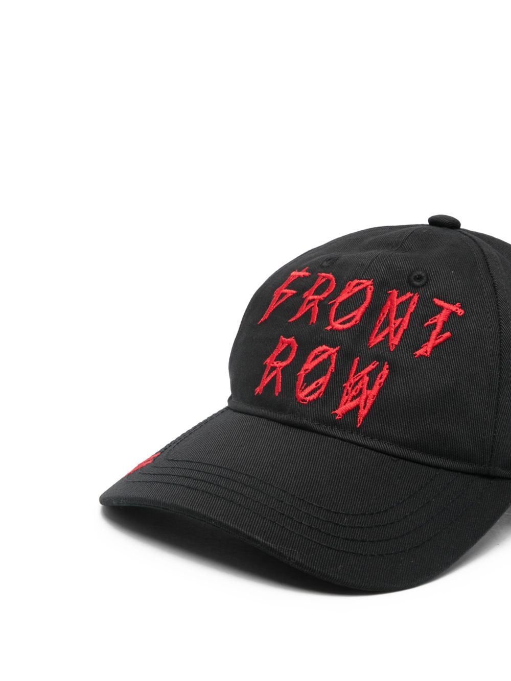 Cappello con logo ricamato in nero 44 label group - uomo 