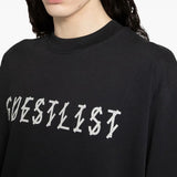 T-shirt con stampa grafica in nero 44 label group - uomo 