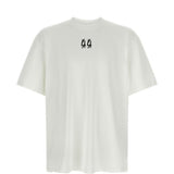 T-shirt con stampa grafica in bianco 44 label group - uomo 