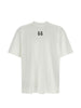 T-shirt con stampa grafica in bianco 44 label group - uomo