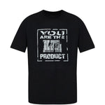 T-shirt con stampa grafica in nero 44 label group - uomo 
