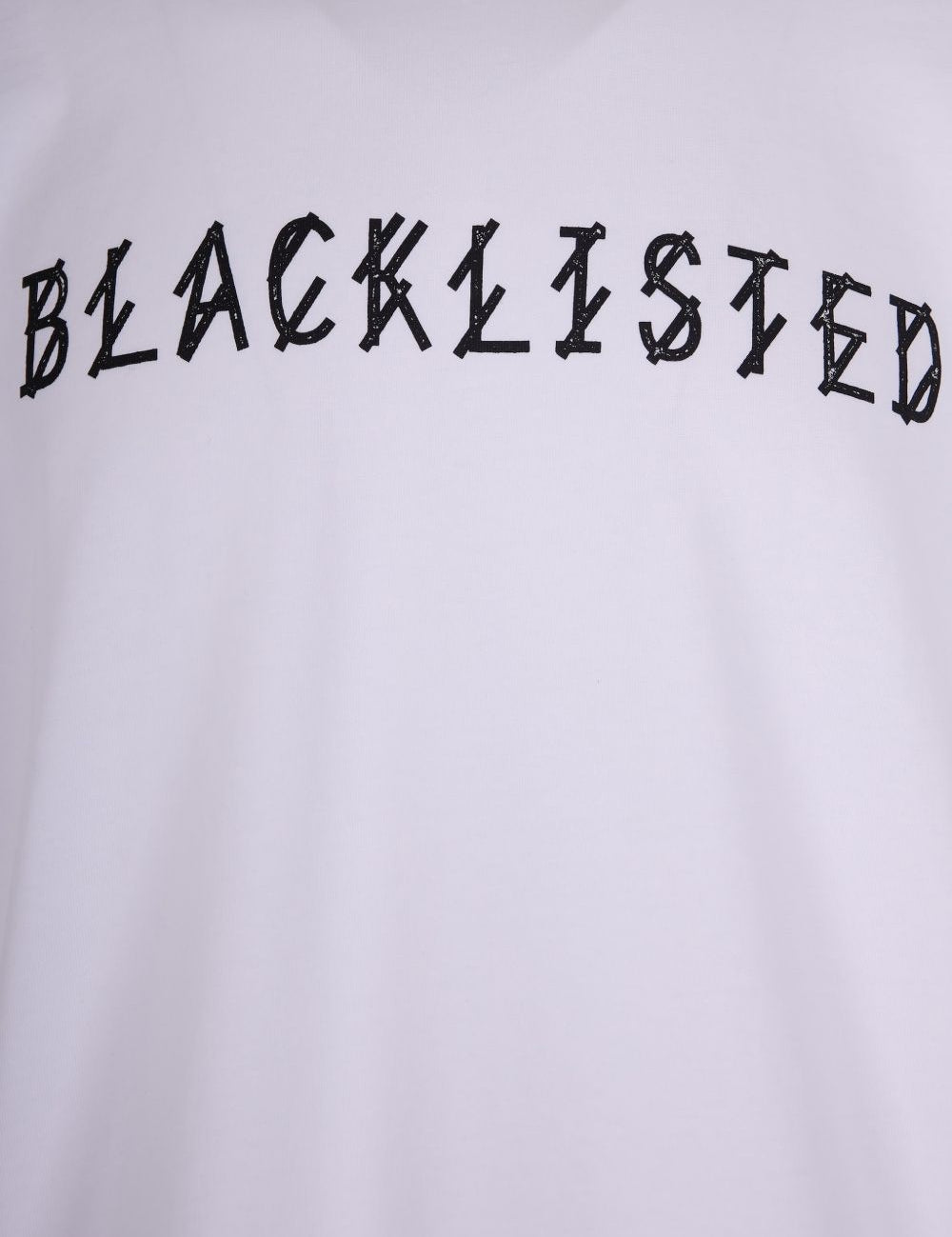 T-shirt con stampa grafica in bianco 44 label group - uomo 