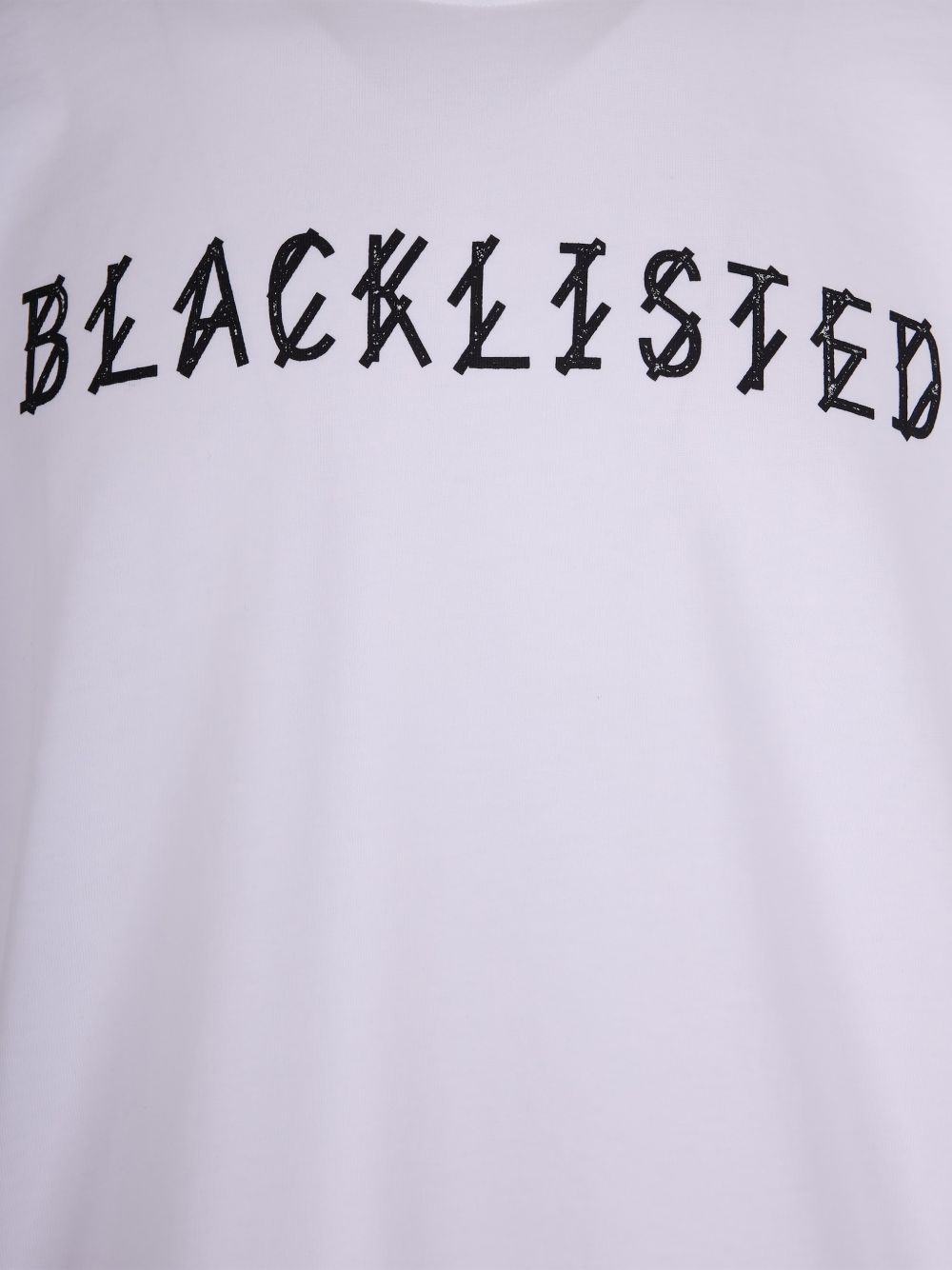 T-shirt con stampa grafica in bianco 44 label group - uomo 
