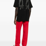 T-shirt con stampa grafica in nero 44 label group - uomo 