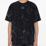 T-shirt con stampa grafica in nero 44 label group - uomo 