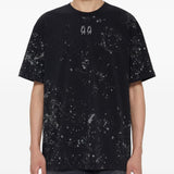 T-shirt con stampa grafica in nero 44 label group - uomo 