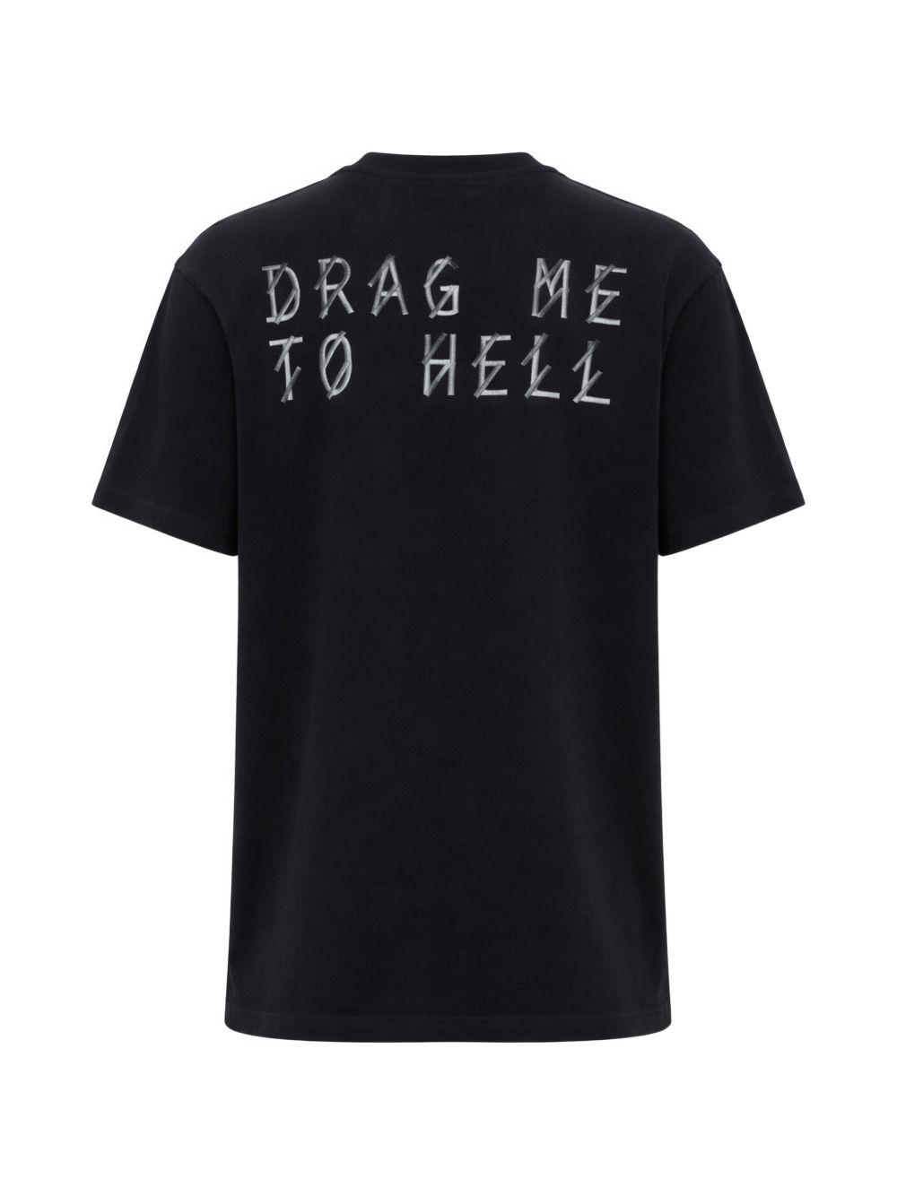 T-shirt con stampa grafica in nero 44 label group - uomo 