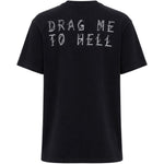 T-shirt con stampa grafica in nero 44 label group - uomo 