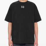T-shirt con stampa grafica in nero 44 label group - uomo 