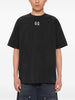 Black graphic print T-shirt 44 Label Group - men