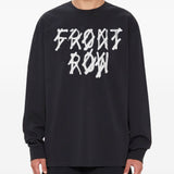 T-shirt con stampa grafica in nero 44 label group - uomo 
