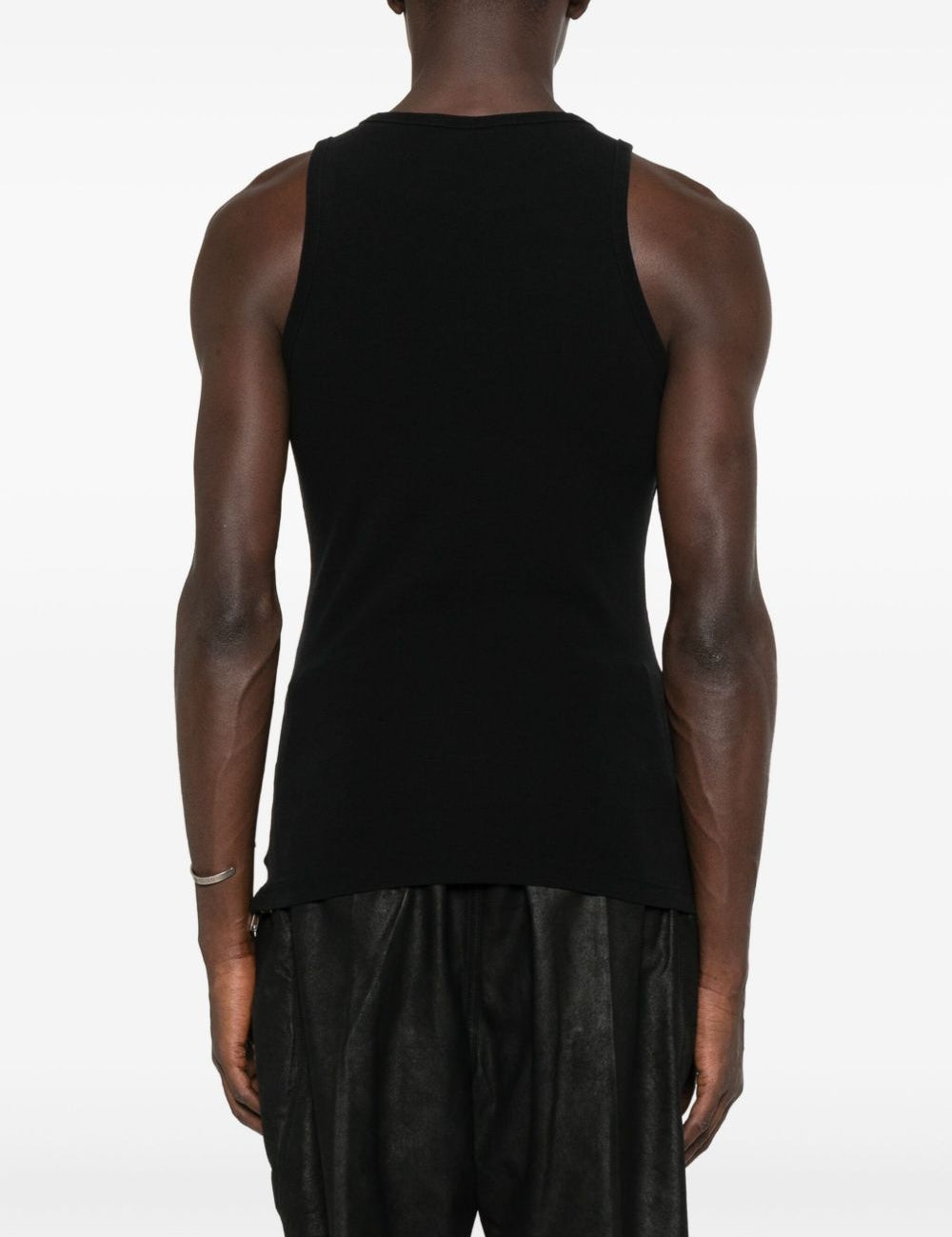 Canotta con ricamo in nero 44 label group - uomo 