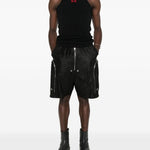 Canotta con ricamo in nero 44 label group - uomo 
