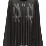 T-shirt con stampa grafica in nero 44 label group - uomo 