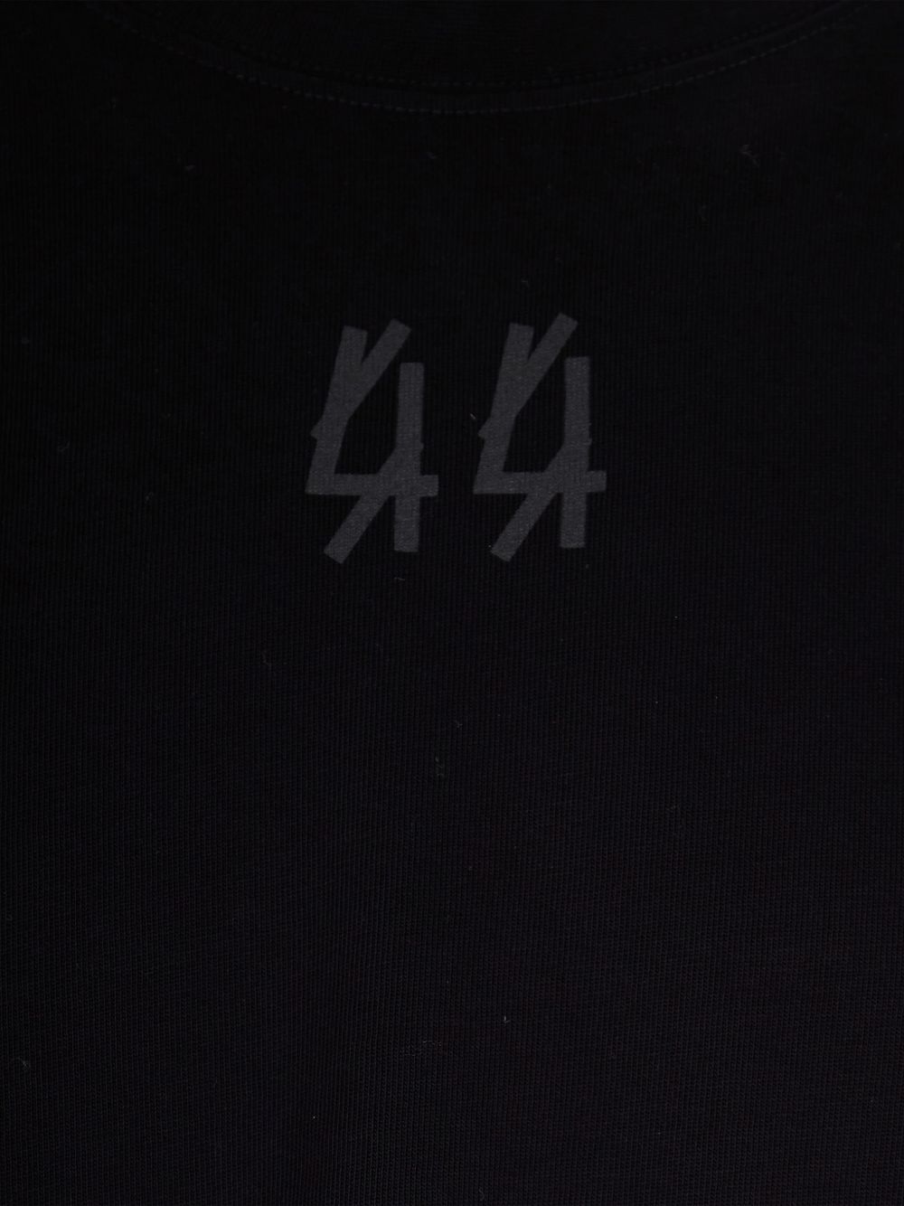 T-shirt a maniche lunghe in nero 44 label group - uomo 