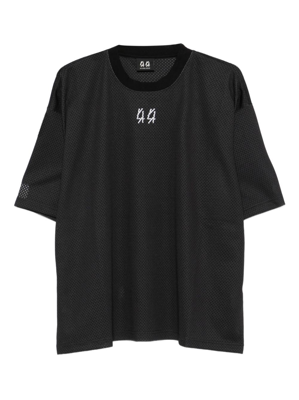 T-shirt con logo in nero 44 label group - uomo 