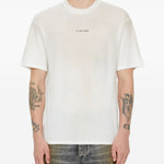 T-shirt in jersey in bianco 44 label group - uomo 