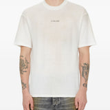 T-shirt in jersey in bianco 44 label group - uomo 