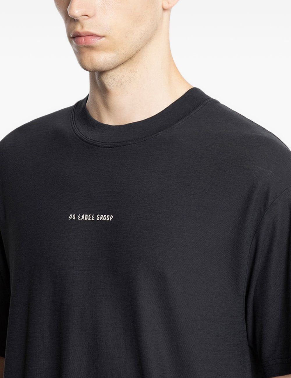 T-shirt in jersey in nero 44 label group - uomo 