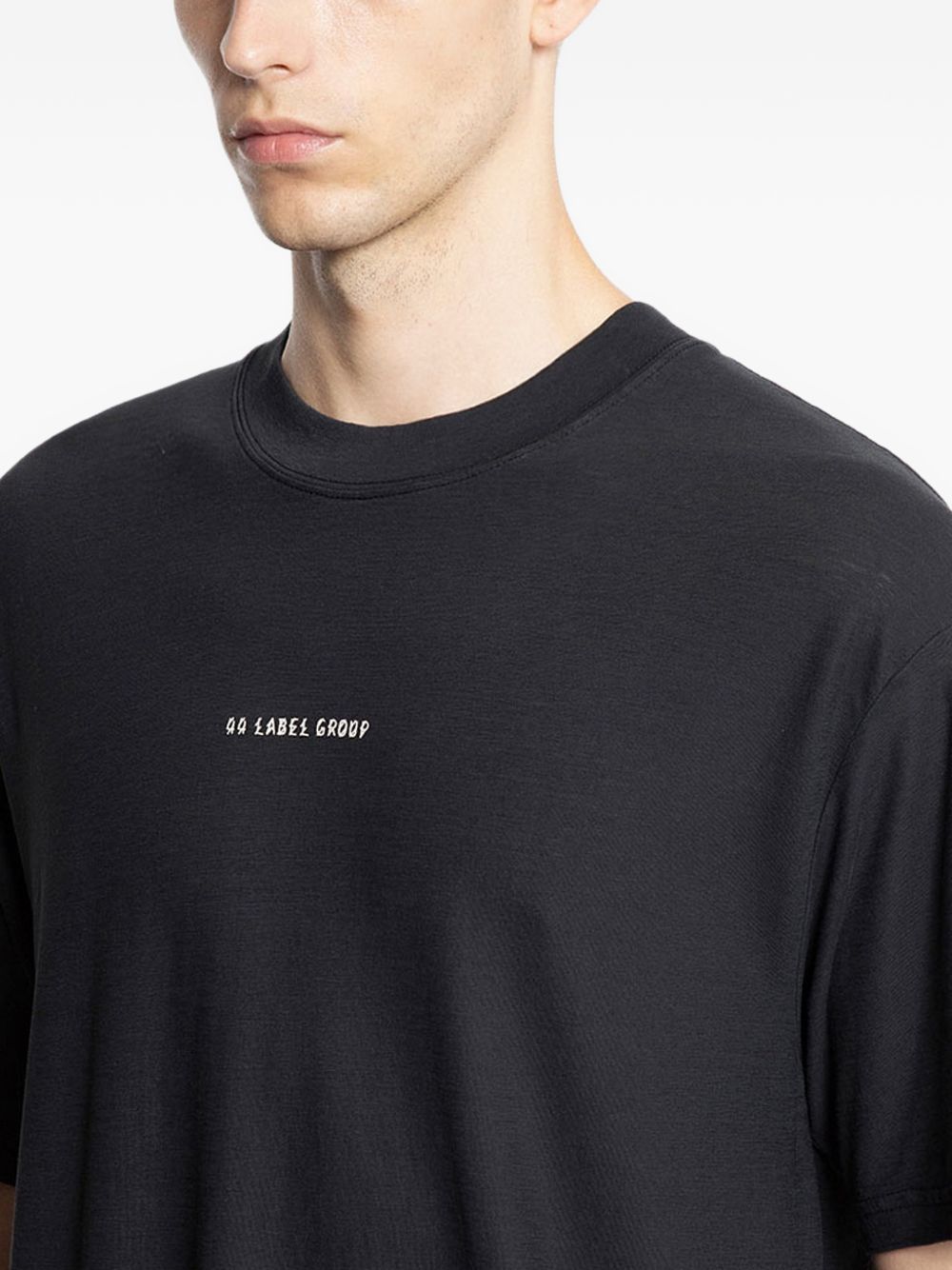 T-shirt in jersey in nero 44 label group - uomo 