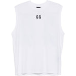 Canotta girocollo in bianco 44 label group - uomo 