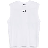 Canotta girocollo in bianco 44 label group - uomo 