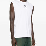 Canotta girocollo in bianco 44 label group - uomo 
