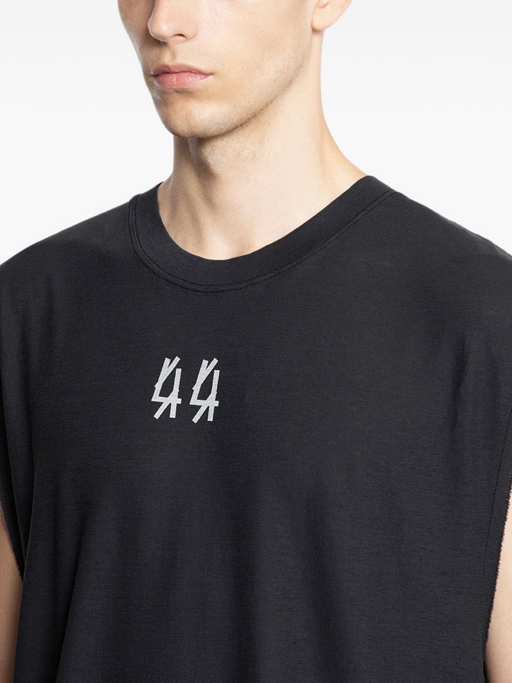 Top smanicato Graff in nero 44 label group - uomo 