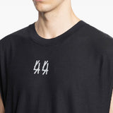 Top smanicato Graff in nero 44 label group - uomo 
