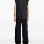Top smanicato Graff in nero 44 label group - uomo 