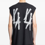 Top smanicato Graff in nero 44 label group - uomo 