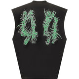 Canotta con logo in nero 44 label group - uomo 