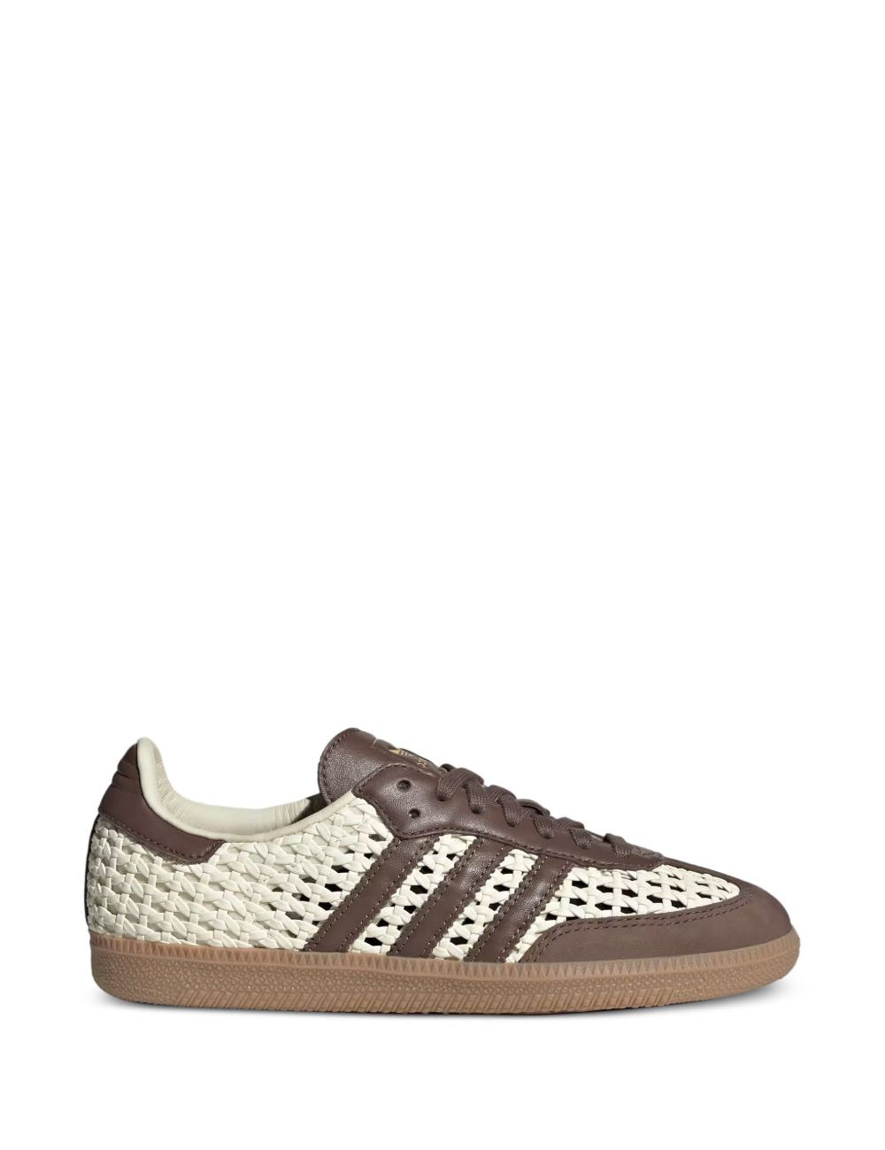Sneakers samba og in pelle intrecciata in marrone Adidas - unisex 