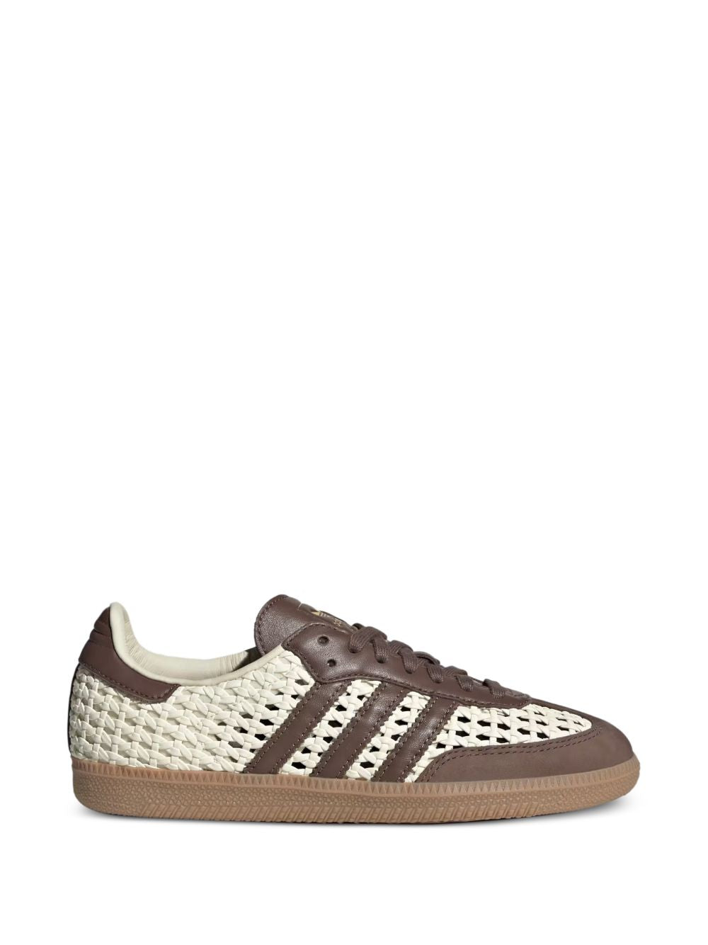 Sneakers samba og in pelle intrecciata in marrone Adidas - unisex 