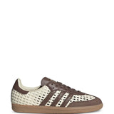 Sneakers samba og in pelle intrecciata in marrone Adidas - unisex 