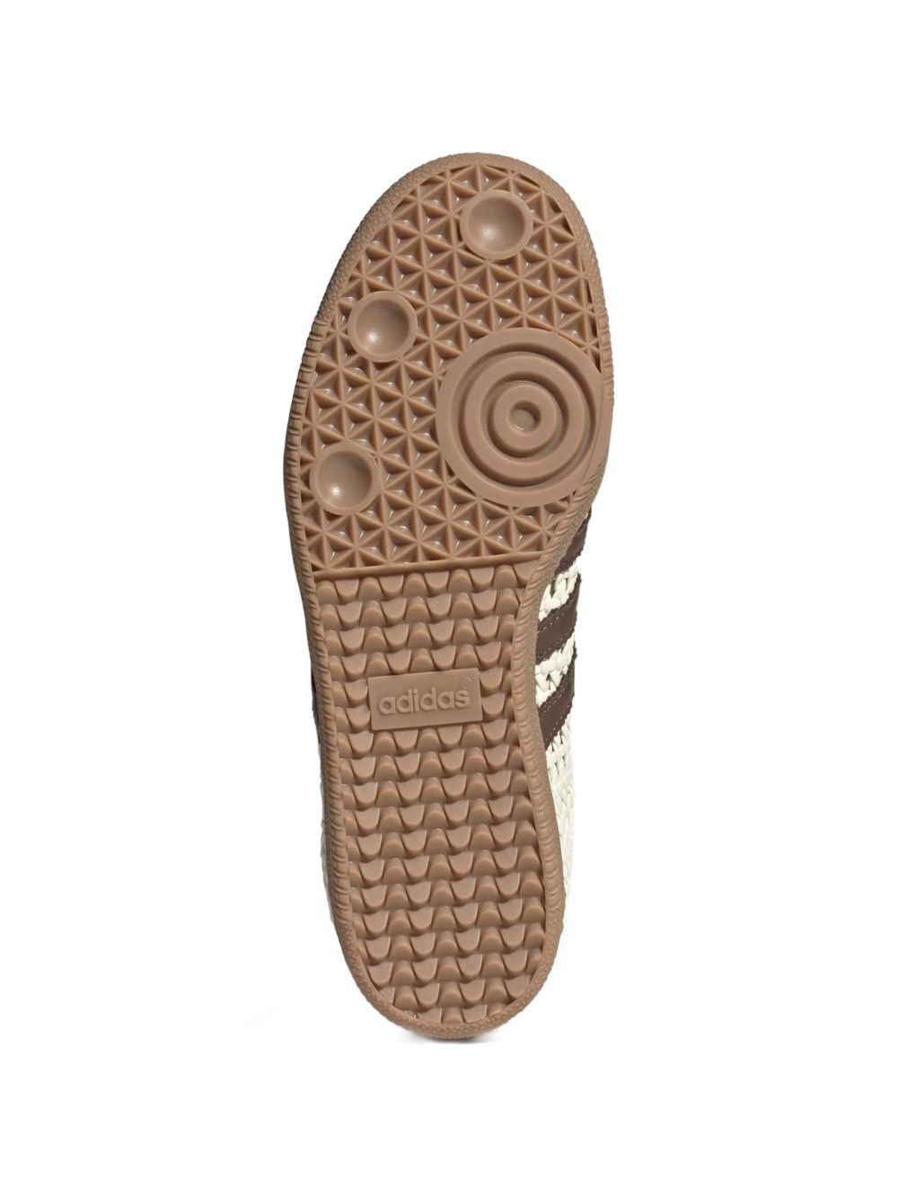 Sneakers samba og in pelle intrecciata in marrone Adidas - unisex 