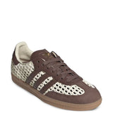 Sneakers samba og in pelle intrecciata in marrone Adidas - unisex 
