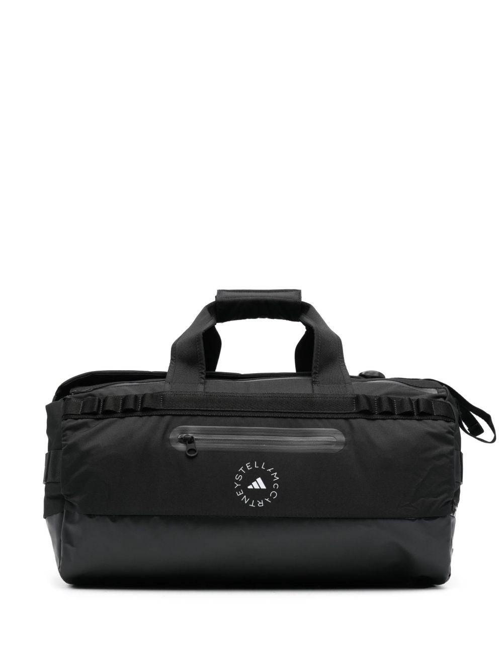Borsa con stampa logo in nero Adidas by stella mc cartney - donna 