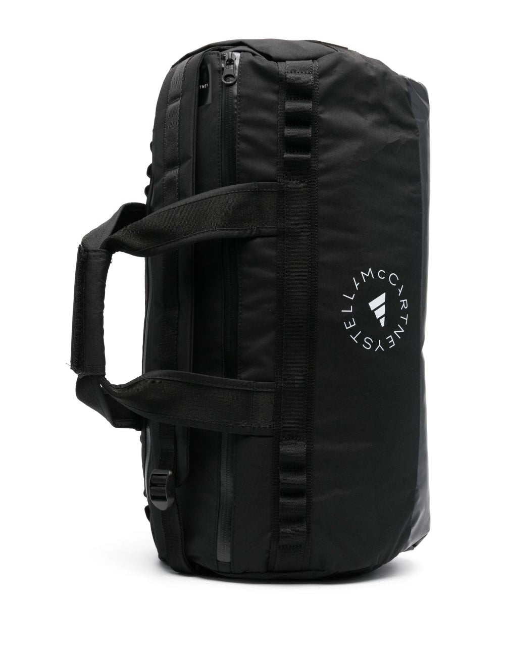 Borsa con stampa logo in nero Adidas by stella mc cartney - donna 